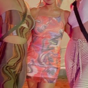 H&M Mesh Bodycon Dress